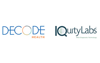 Decode Health and IquityLabs logos