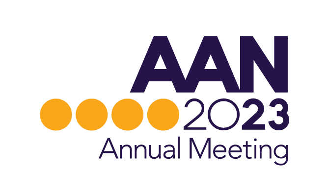 AAN 2023 annual meeting logo